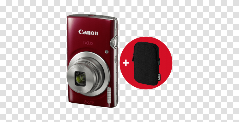 Digital Cameras Canon Ixus Red Essential Kit, Electronics Transparent Png