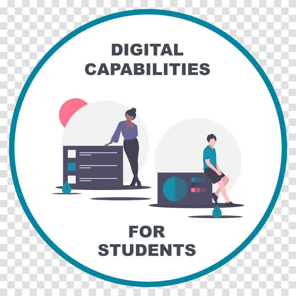 Digital Capabilities For Students Hero Images Design, Person, Human, Word, Standing Transparent Png