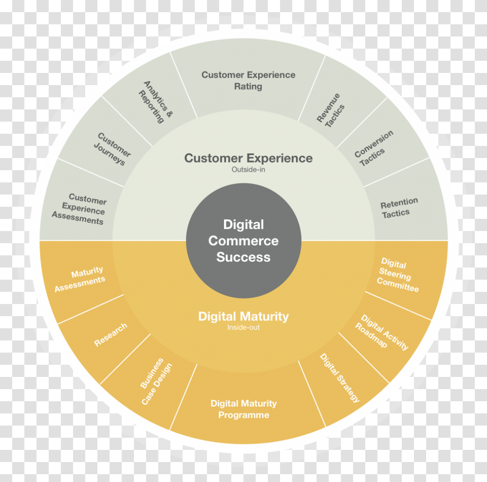 Digital Commerce Success Customer Experience Wheel, Disk, Vegetation, Plant, Diagram Transparent Png