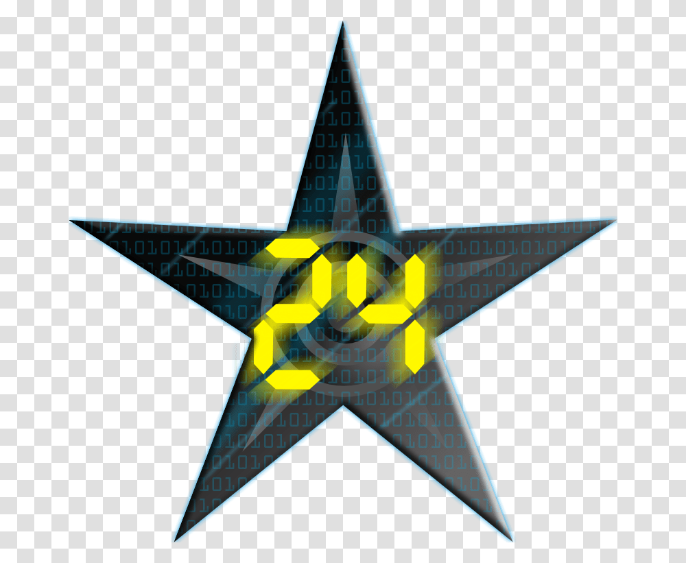 Digital Communist Star, Star Symbol Transparent Png