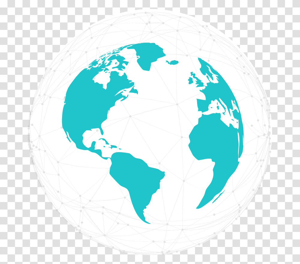 Digital Globe Background, Outer Space, Astronomy, Universe, Planet Transparent Png