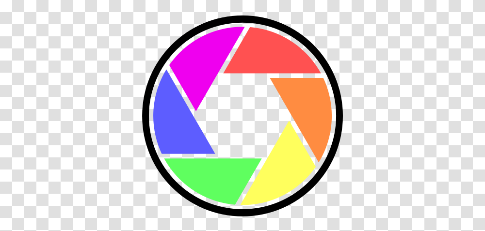 Digital In Color Medium Colour Camera Logo, Trademark, Triangle Transparent Png