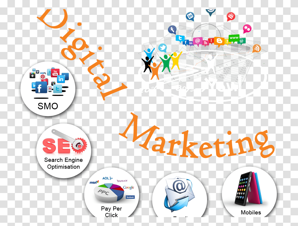 Digital Marketing Email Icon, Flyer, Poster, Advertisement Transparent Png