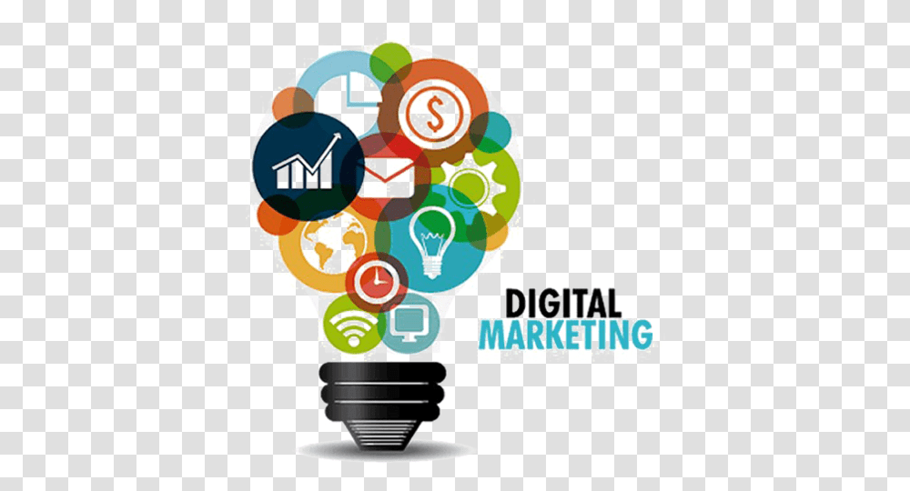 Digital Marketing Free Download Marketing Digital Social Media, Light, Lightbulb Transparent Png