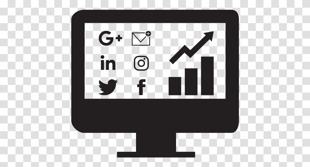 Digital Marketing Icons Social Media Marketing Icon, Electronics, Monitor Transparent Png