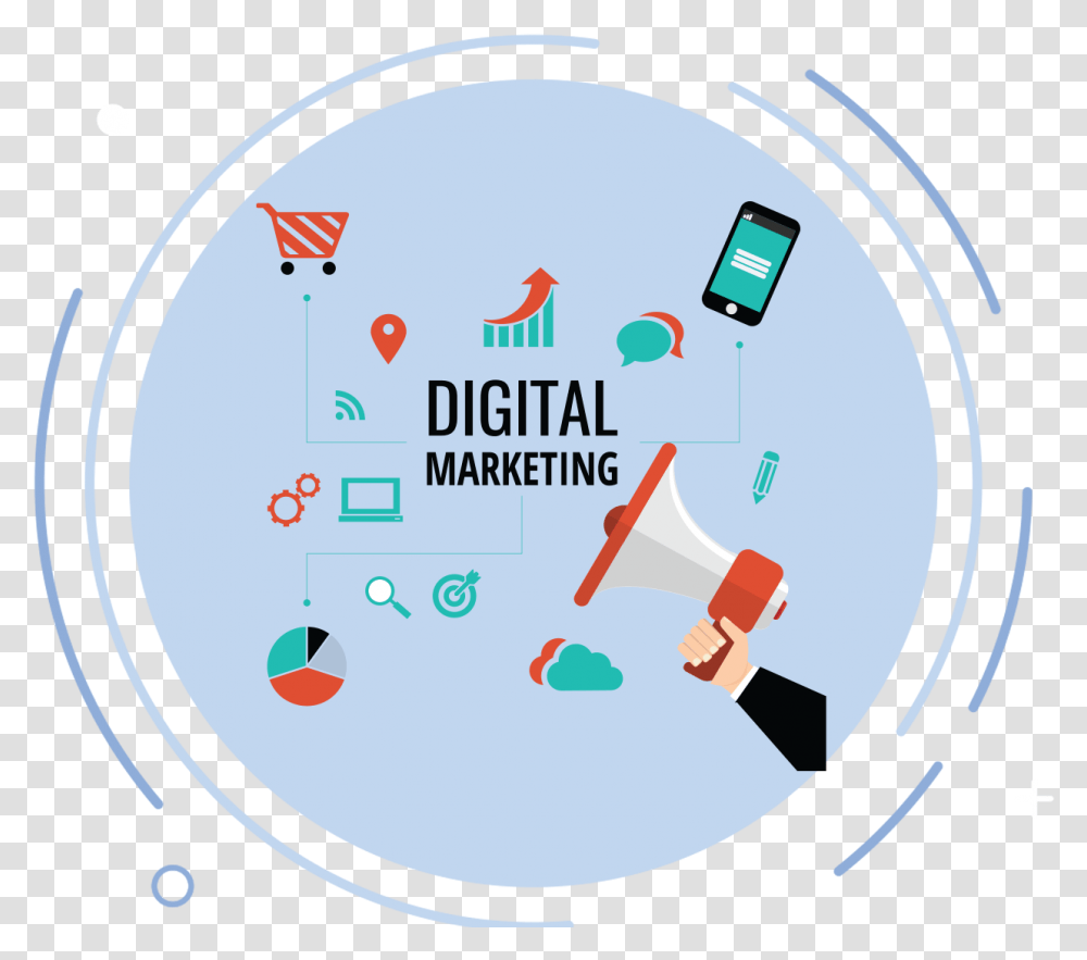 Digital Marketing Image, Network Transparent Png