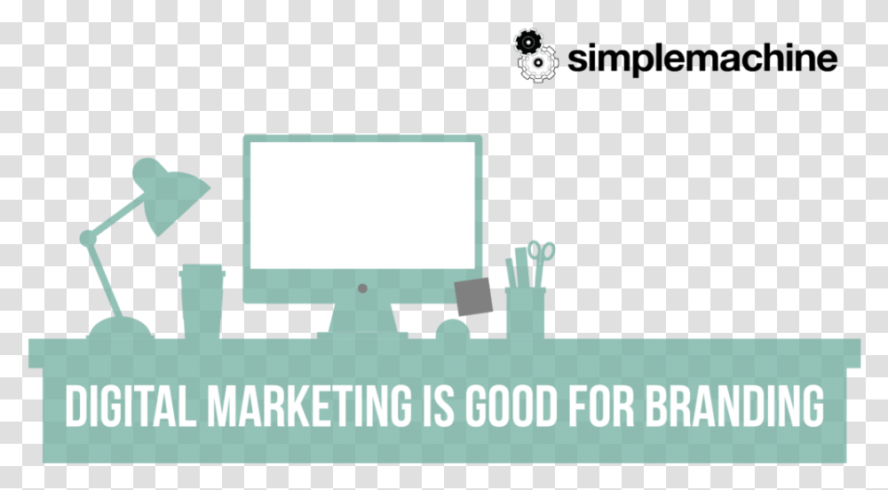 Digital Marketing Is Good For Branding Sign, Pc, Computer, Electronics, Monitor Transparent Png