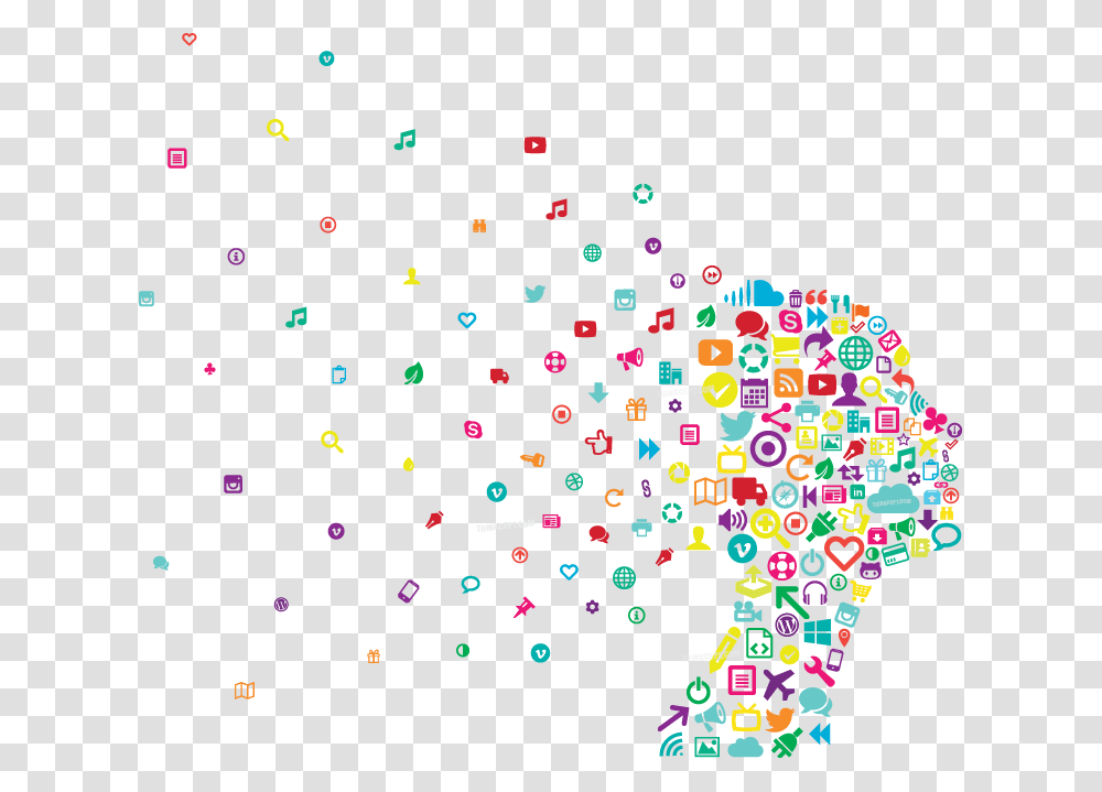 Digital Media Social Media Backgrounds, Plot, Diagram, Map, Rug Transparent Png