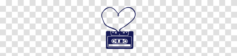 Digital Mixtape, Cassette, Heart Transparent Png