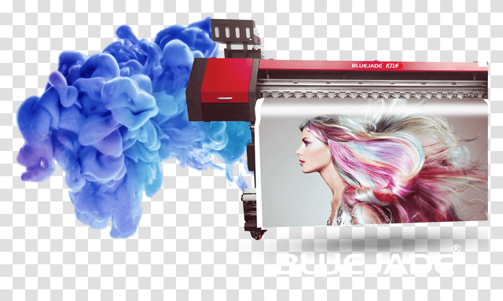 Digital Printing Machines Hydrangea, Person Transparent Png