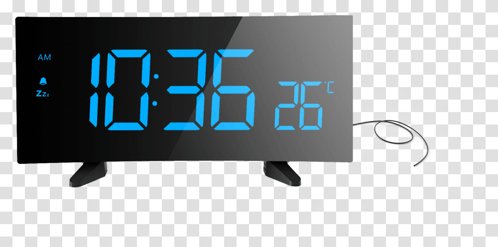 Digital Radio Alarm Clock Led Backlit Lcd Display, Digital Clock, Scoreboard Transparent Png