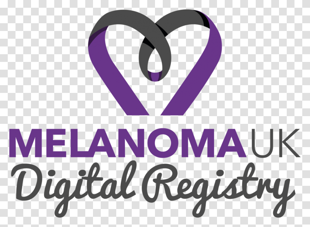 Digital Registry No Background Heart, Logo, Purple Transparent Png