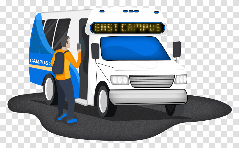 Digital School Bus Passes Digital Bus Pass System, Person, Human, Minibus, Van Transparent Png