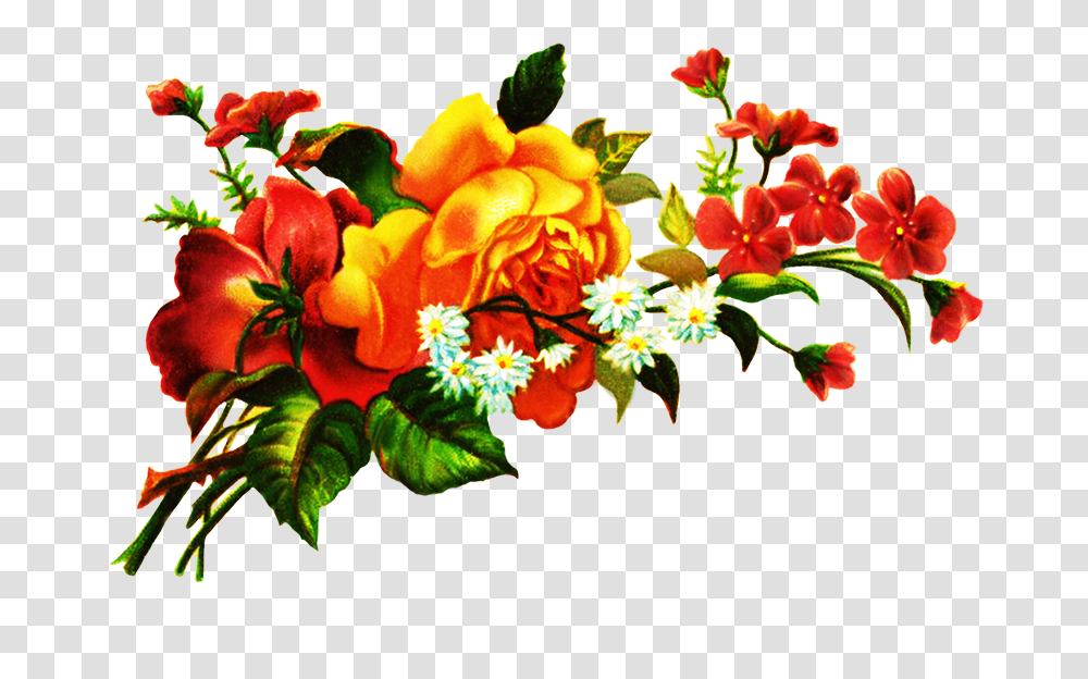 Digital Scrapbooking Flowers, Floral Design, Pattern Transparent Png