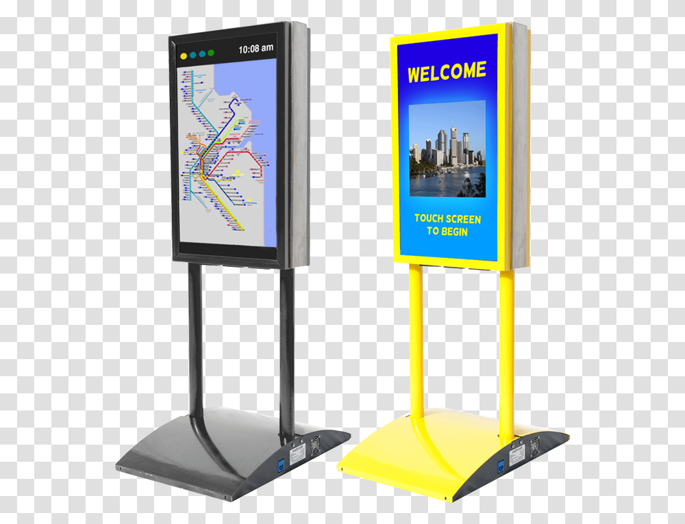 Digital Signage Display Kiosks Banner, Electronics, GPS, Mobile Phone, Cell Phone Transparent Png