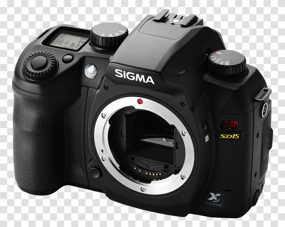 Digital Slr Camera Sd15 Digital Camera Sigma, Electronics Transparent Png
