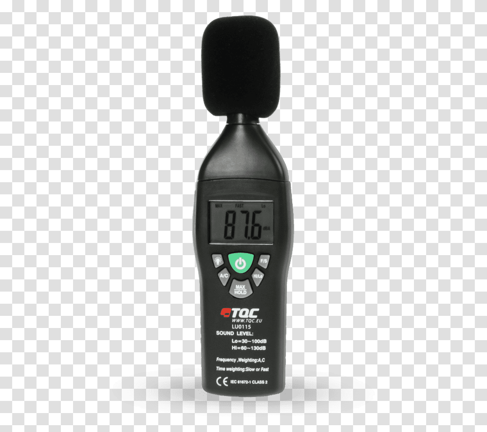 Digital Sound Level Meter Sound Level Meter, Gauge, Tachometer, Electrical Device, Electronics Transparent Png