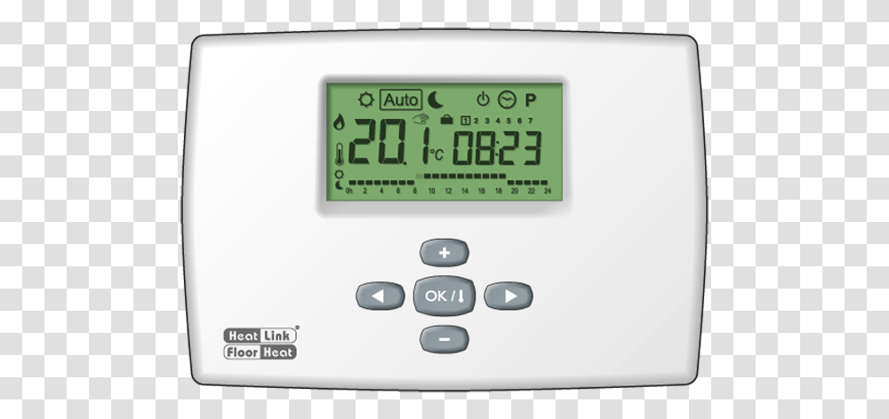 Digital Timer Thermostat Led Display, Digital Clock, Electronics, Remote Control Transparent Png