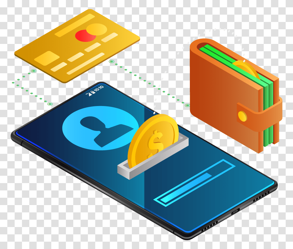 Digital Wallet, Paper, Business Card, Credit Card Transparent Png