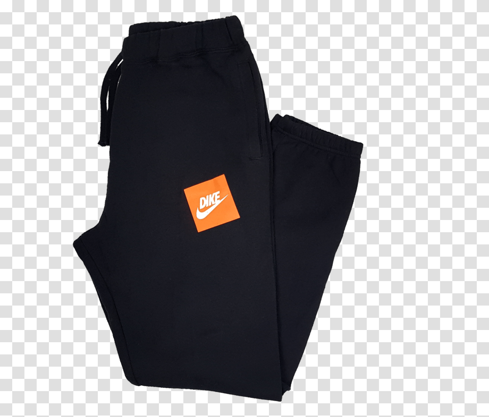 Dike Orange Box Logo Joggers Nike, Clothing, Apparel, Bag, Vest Transparent Png