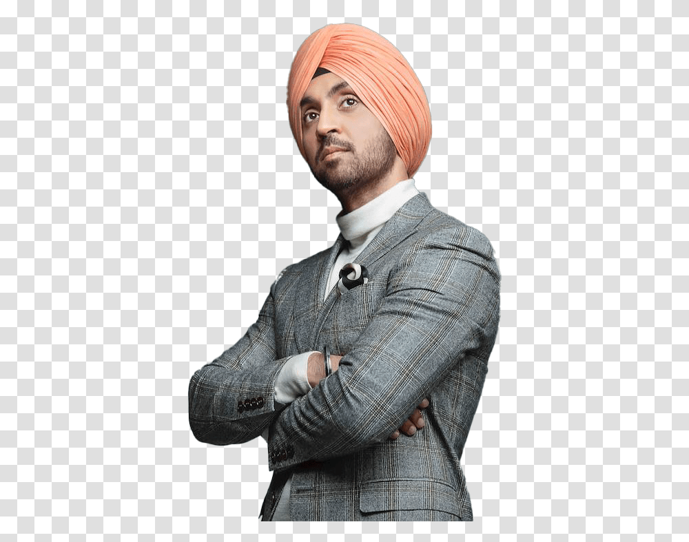 Diljit Dosanjh Hd Background Diljit Dosanjh Tour 2020, Apparel, Person, Human Transparent Png