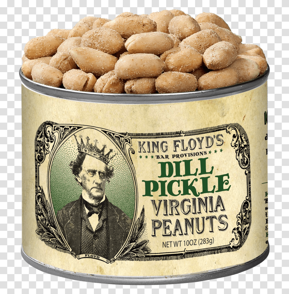 Dill Pickle Virginia Peanuts Dill Pickle Peanuts, Person, Human, Plant, Tin Transparent Png