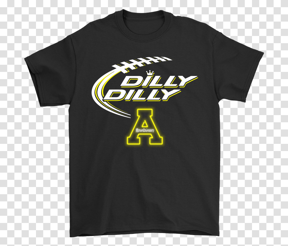 Dilly Dilly Appalachian State Mountaineers Neon Light Dilly Dilly Jets Shirt, Apparel, T-Shirt, Person Transparent Png