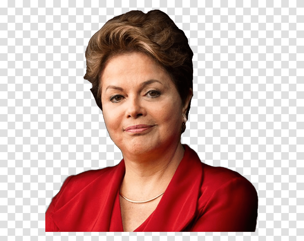 Dilma Rousseff Face, Person, Female, Woman Transparent Png