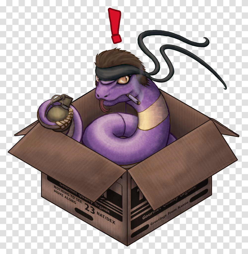 Dilos Ekans Cartoon, Box, Sunglasses, Accessories, Accessory Transparent Png