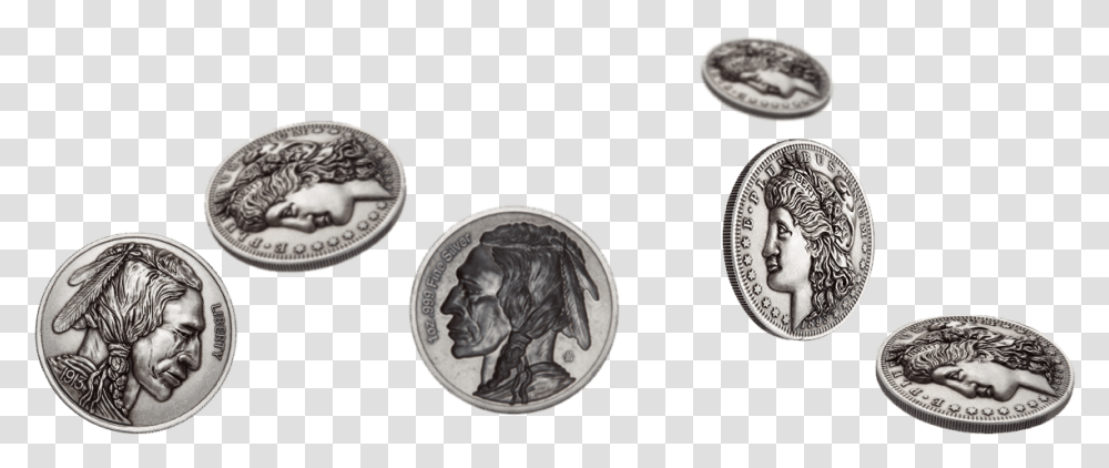 Dime, Coin, Money, Silver, Nickel Transparent Png