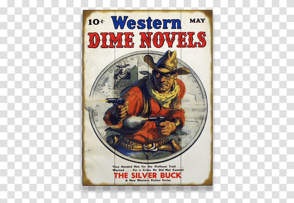 Dime Novel 1960s, Poster, Advertisement, Person Transparent Png