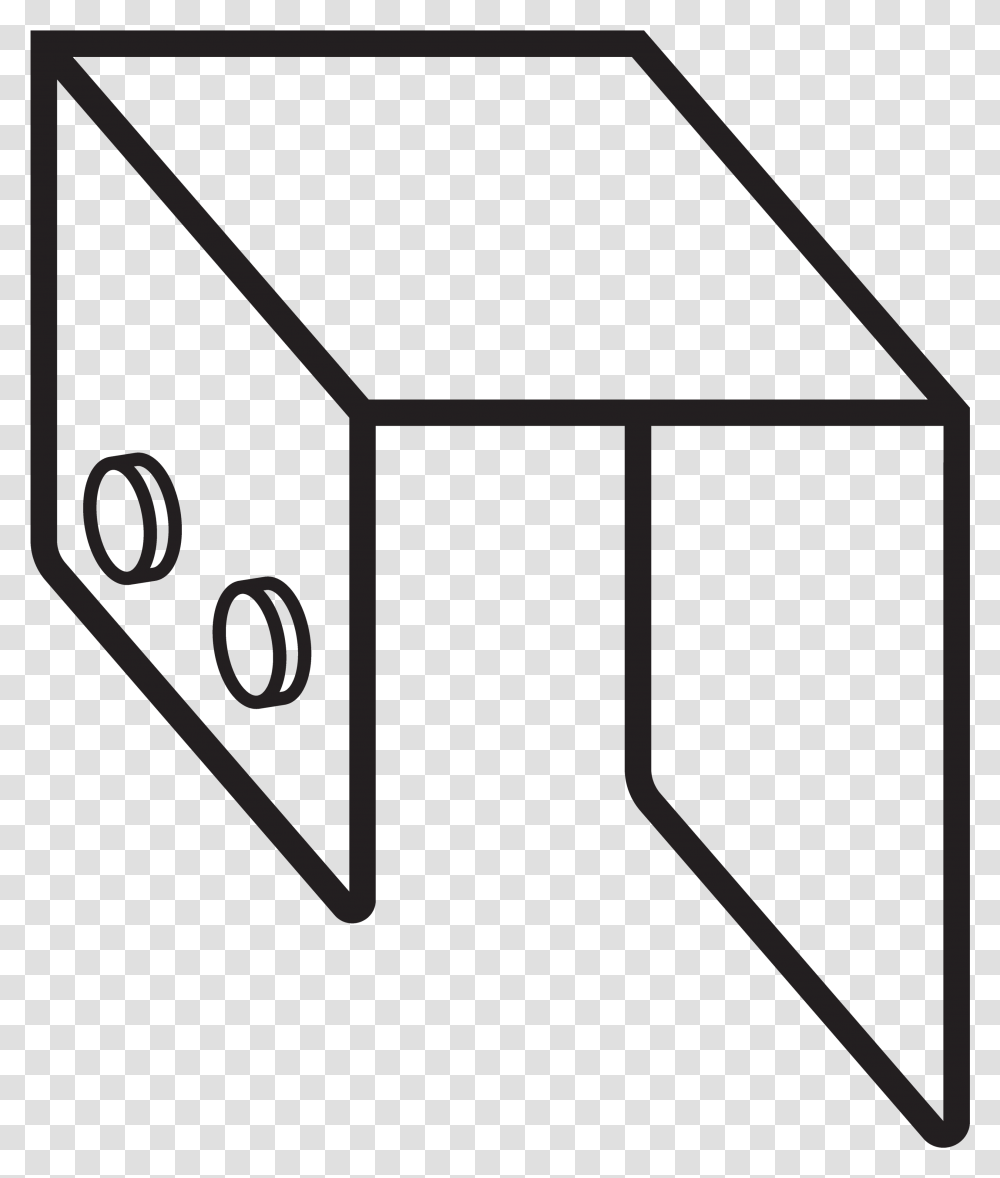 Dimensional Cube Clipart Download, Triangle, Diagram, Plot, Furniture Transparent Png