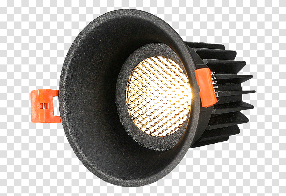Dimmable Honeycomb Anti Glare Led Cob Mesh, Lighting, Microphone, Electrical Device, Spotlight Transparent Png