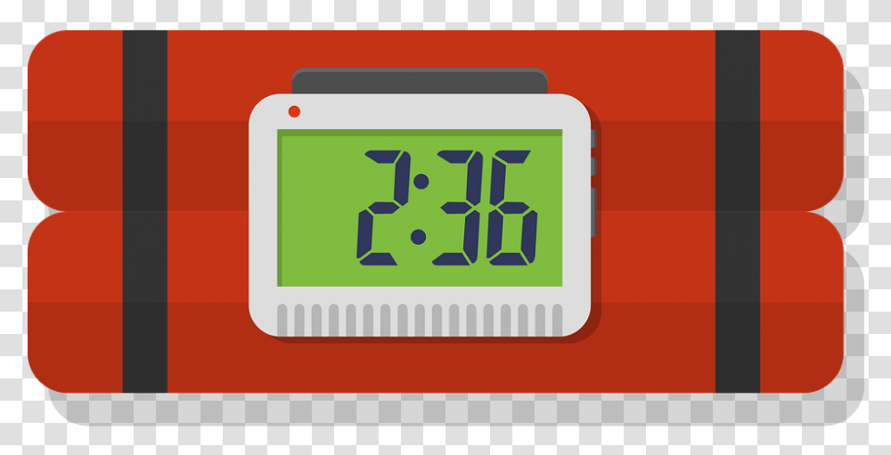 Dinamita Digital Clock, Weapon, Weaponry, Bomb Transparent Png