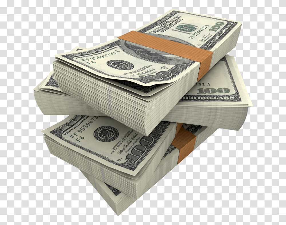 Dinero Sobre Dolar, Box, Money, Dollar Transparent Png