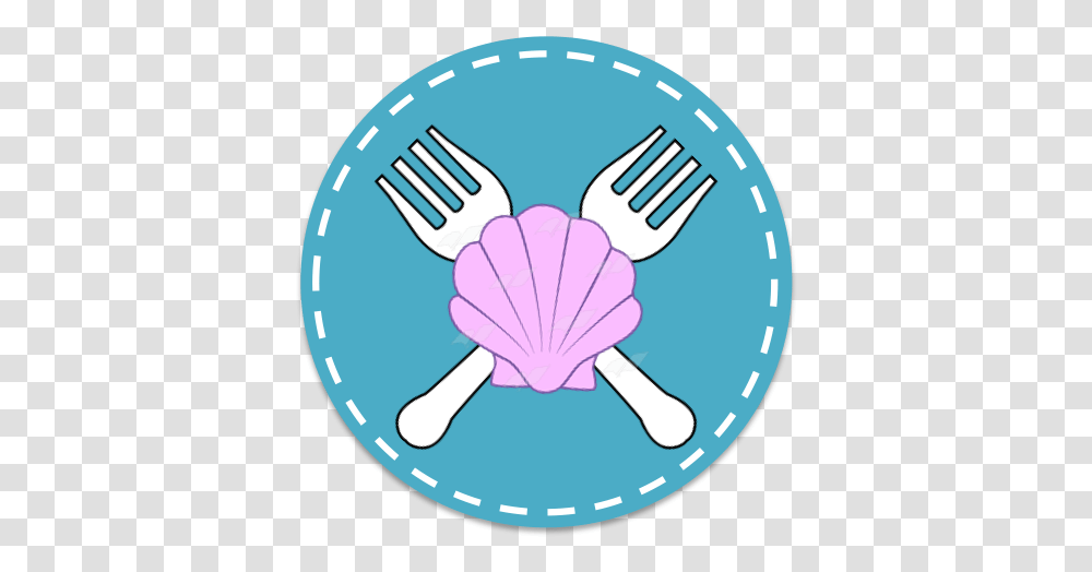 Dinglehopper Badge The Dis Explorers, Cutlery, Fork, Label Transparent Png