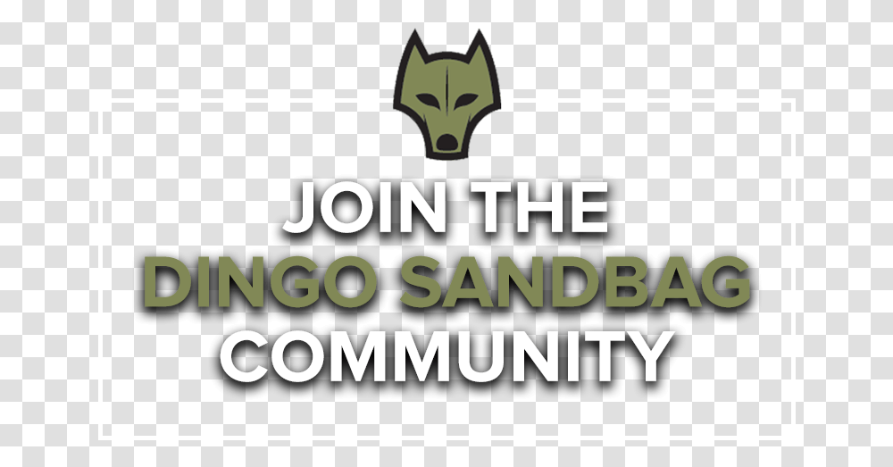 Dingo Sandbag Training Community Bat, Label, Mammal, Animal Transparent Png