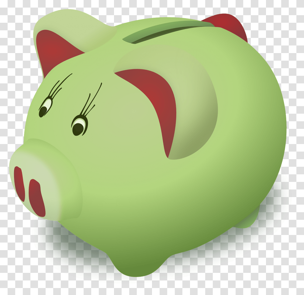 Dinheiro Piggy Bank Clip Art, Helmet, Apparel Transparent Png