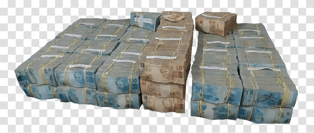 Dinheiro Real Notas Cdulas Money Freetoedit Aviao Com Dinheiro Em Alta Floresta, Box, Diaper, Vest Transparent Png