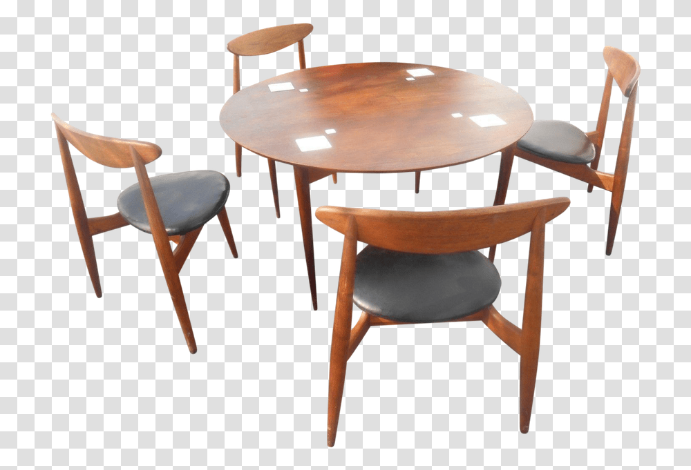 Dining Room Large Size Vintage Used Dining Table Chair Windsor Chair, Furniture, Tabletop, Coffee Table, Wood Transparent Png