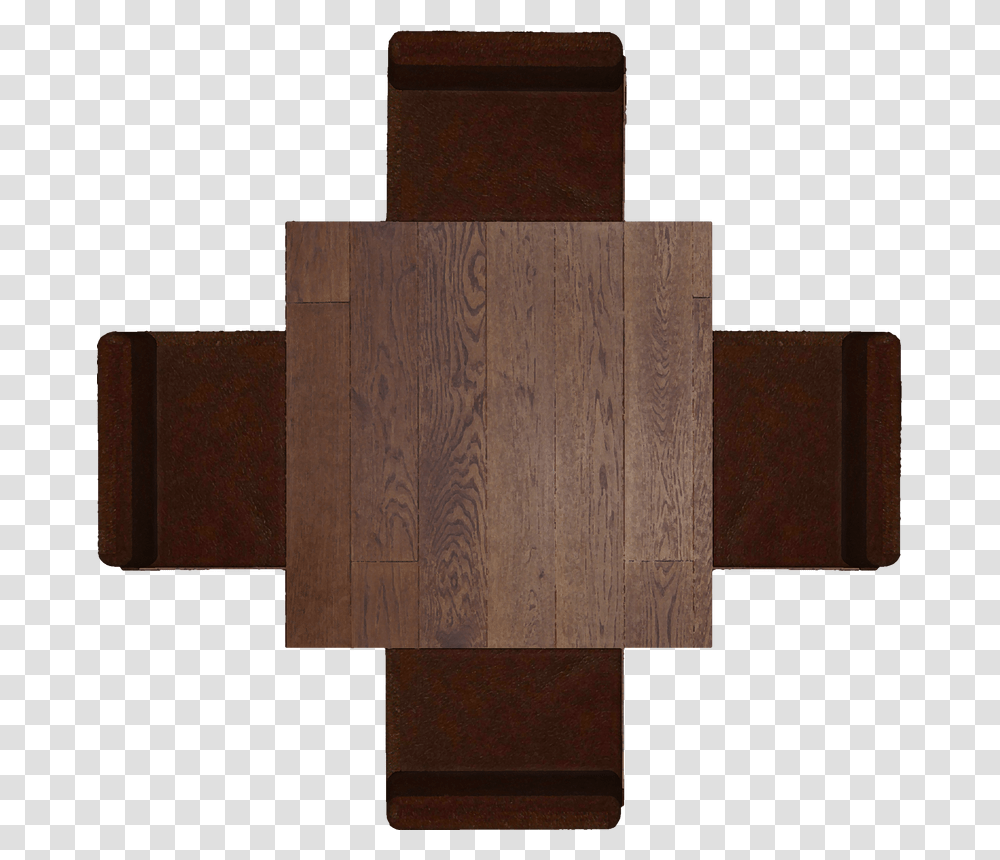 Dining Table Top View, Wood, Plywood, Tabletop, Furniture Transparent Png