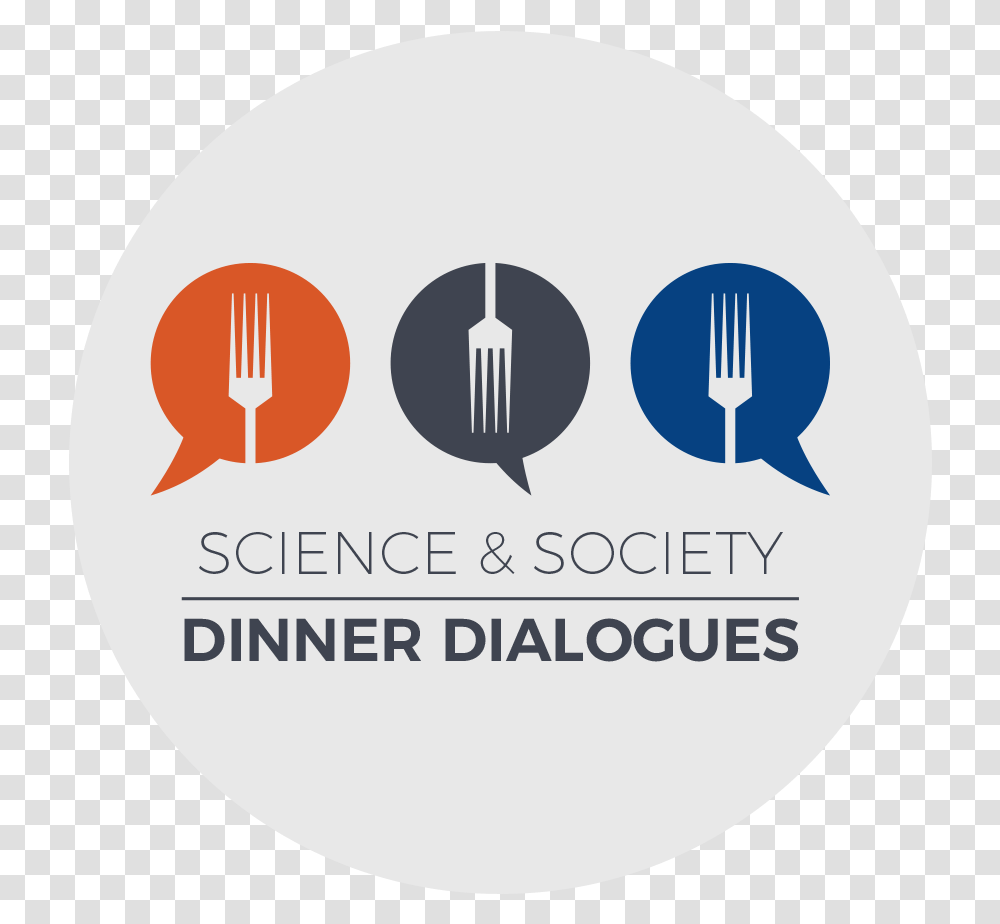 Dinner Dialogues Header Label, Fork, Cutlery, Logo Transparent Png