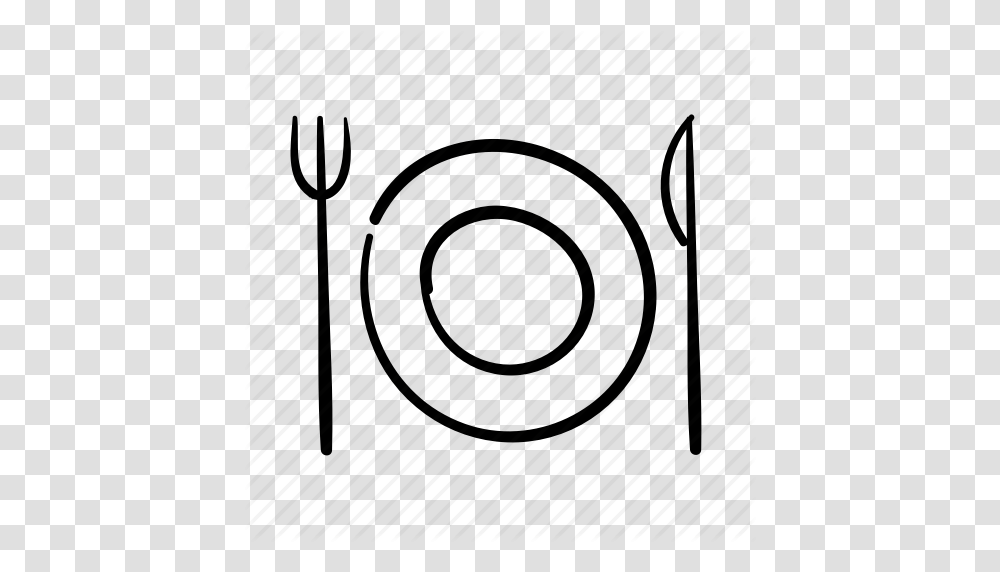 Dinner Eating Food Fork Knife Lunch Table Setting Icon, Shooting Range, Indoors, Cooktop, Plot Transparent Png