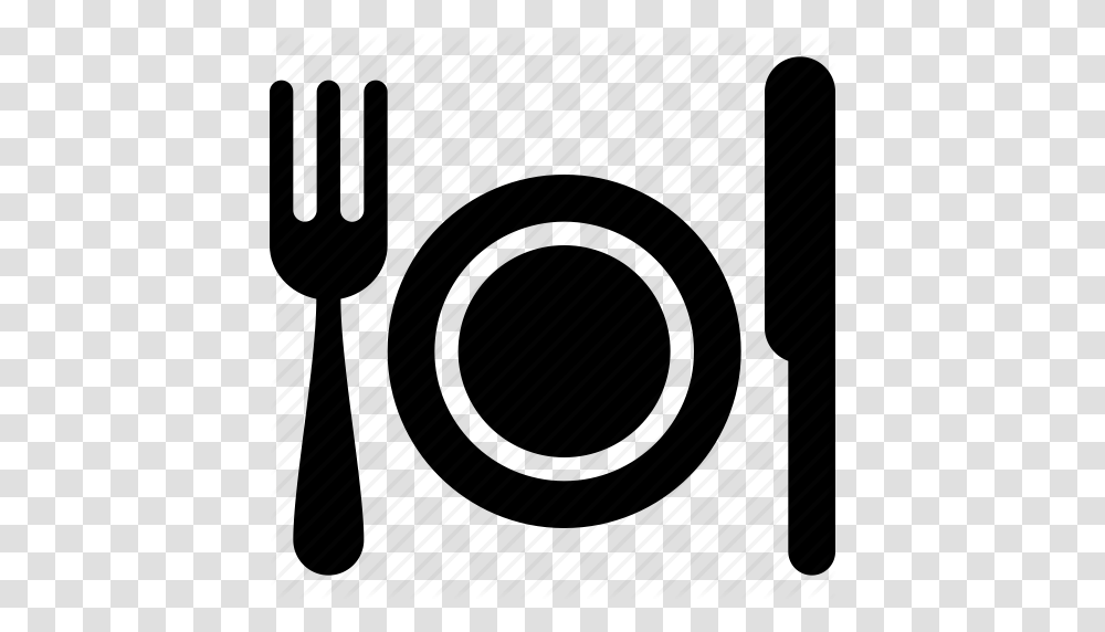 Dinner Food Lunch Meal Plate Restaurant Icon, Fork, Cutlery, Piano, Leisure Activities Transparent Png