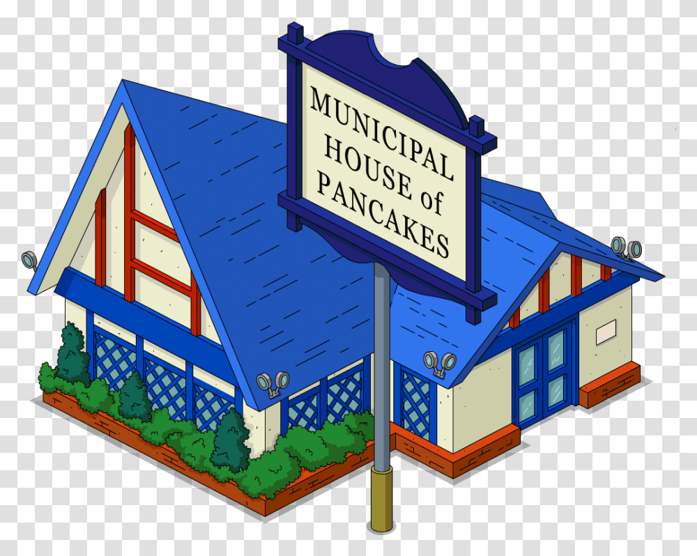 Dinner Made Out Of Train Cars Fasade The Twisted World Of Marge Simpson, Nature, Outdoors, Building, Neighborhood Transparent Png