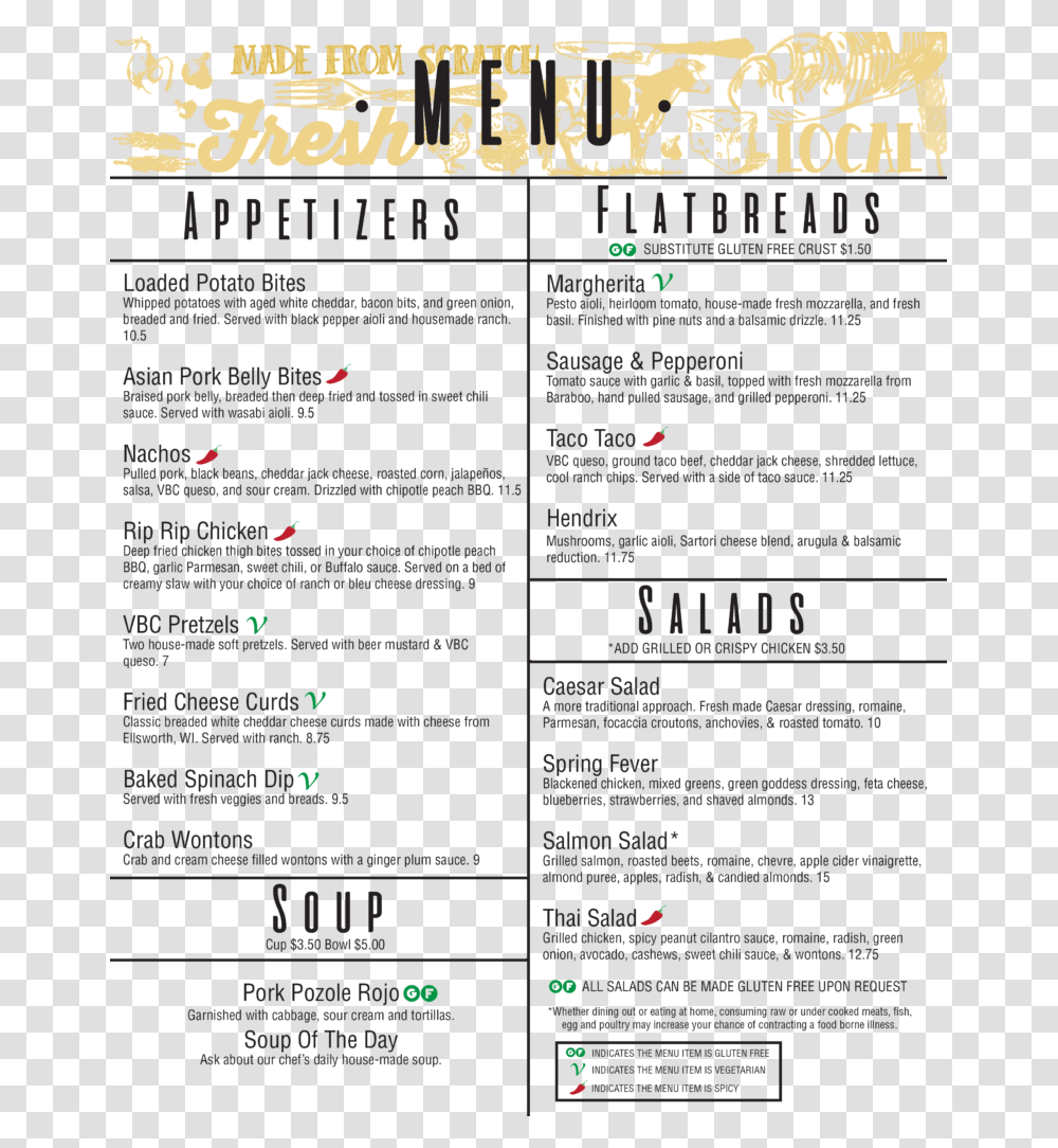 Dinner Menu, Page, Poster, Advertisement Transparent Png