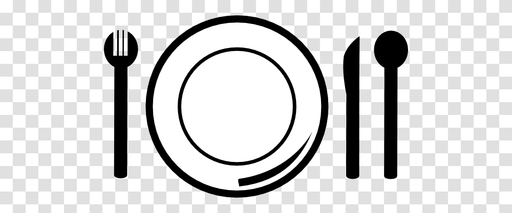 Dinner Plate Clip Art, Label, Cutlery Transparent Png