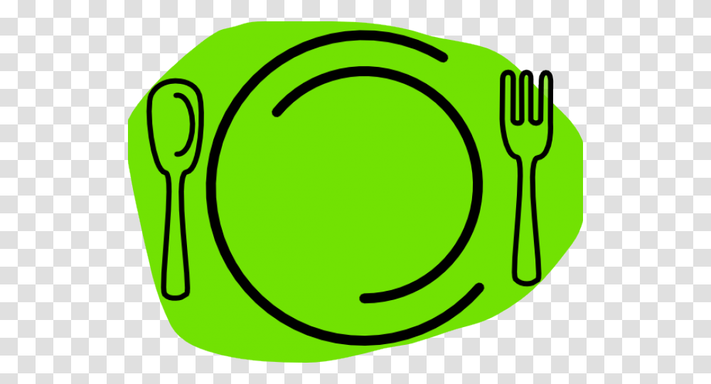Dinner Plate Clipart Plate Knife Fork, Tennis Ball, Sport, Sports Transparent Png