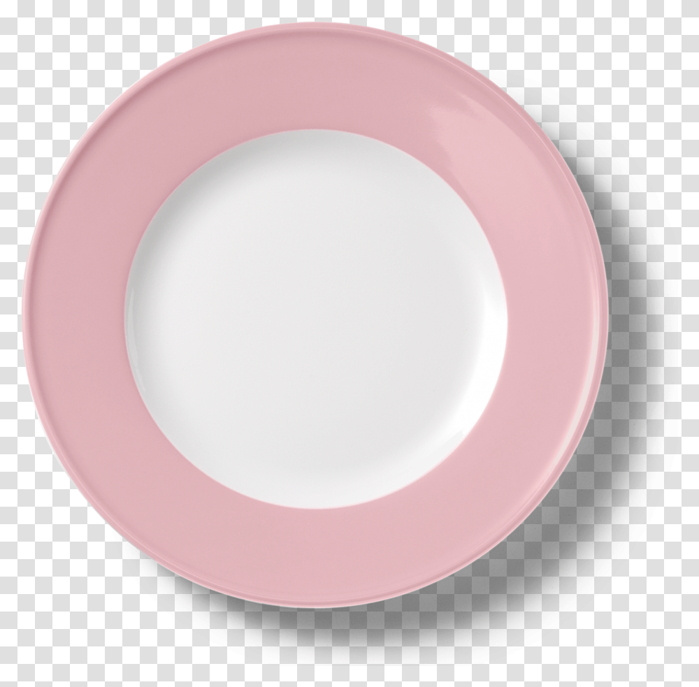 Dinner Plate Pale Pink 28cm Plate, Porcelain, Art, Pottery, Tape Transparent Png