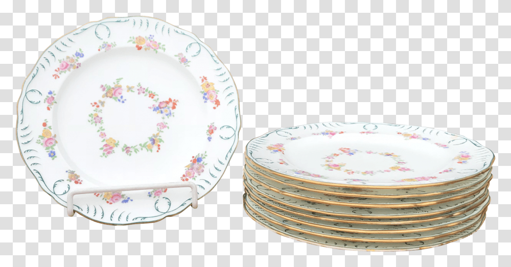 Dinner Set Plate, Porcelain, Pottery, Dish Transparent Png